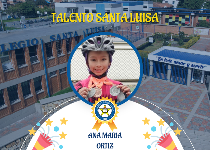 Estudiante Ana María Ortiz Parra se destaca en la Copa Compensar de Patinaje